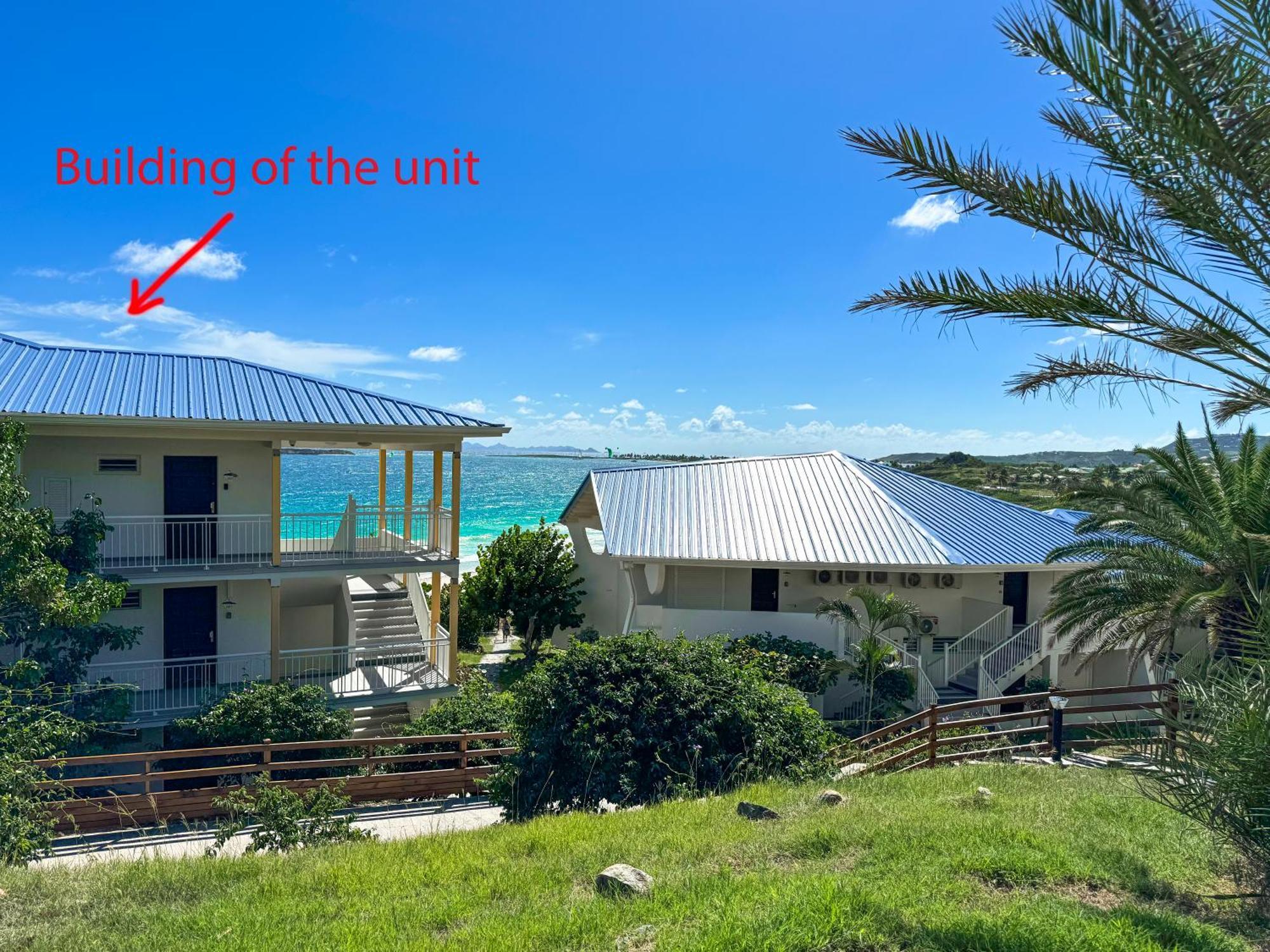 Front Line Unit 520 Ft2 - 48 M2, On Second Floor, Stunning Ocean View Lejlighed Cul de Sac Eksteriør billede